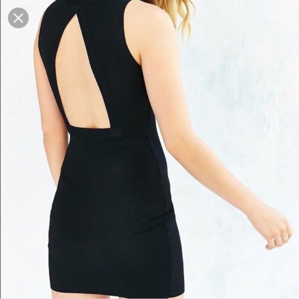 NWOT glamorous black mini dress